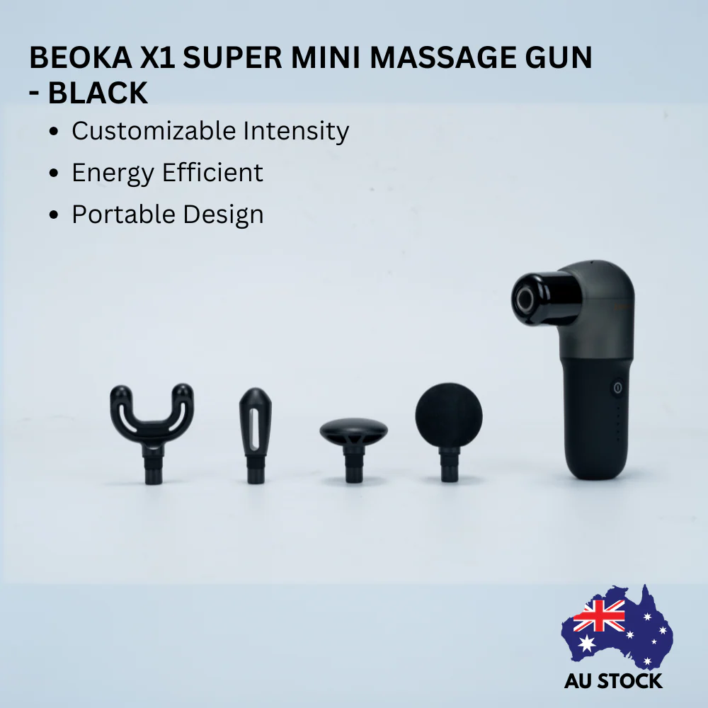Beoka X1 Super Mini Massage Gun - Black - Image 10