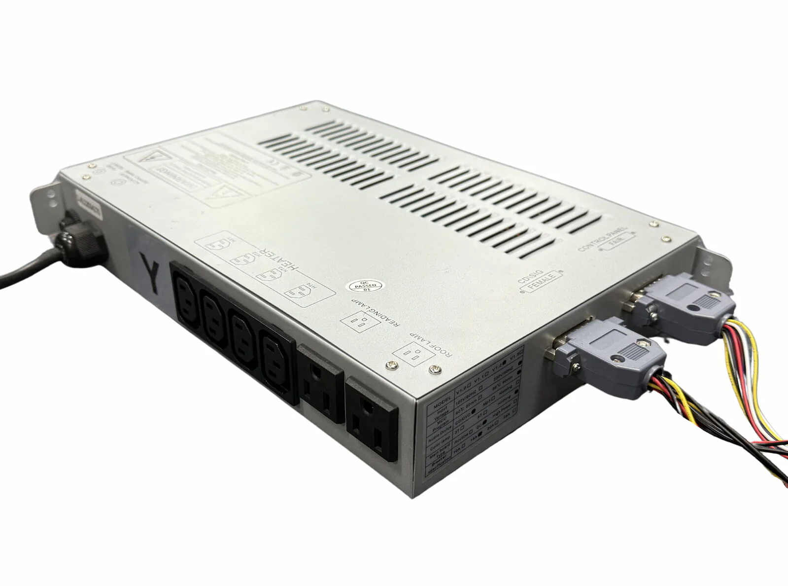 Control Box Wired Main Switch - YG