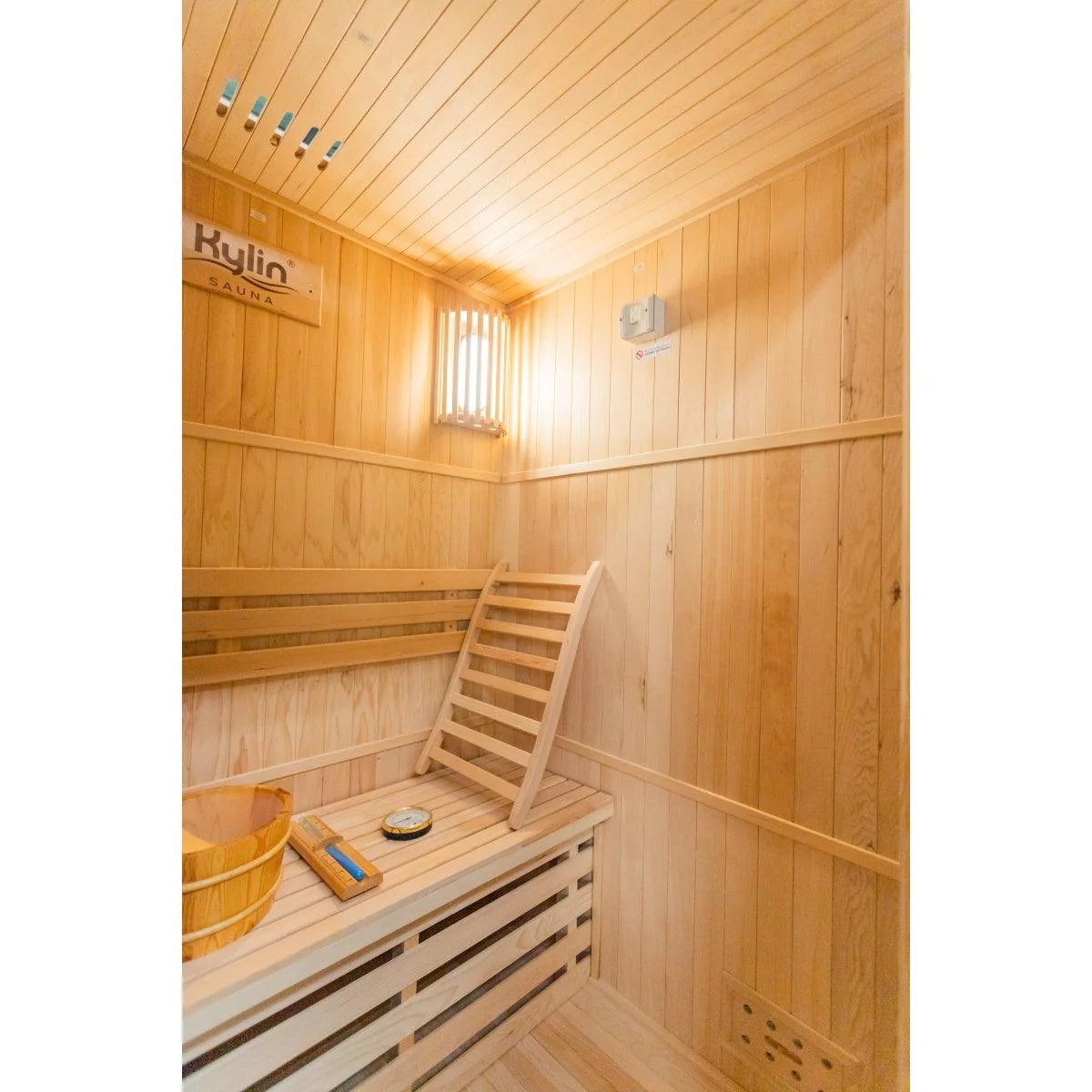 Kylin Traditional Steam Sauna Room 2 Person QD-EA3 - Image 4