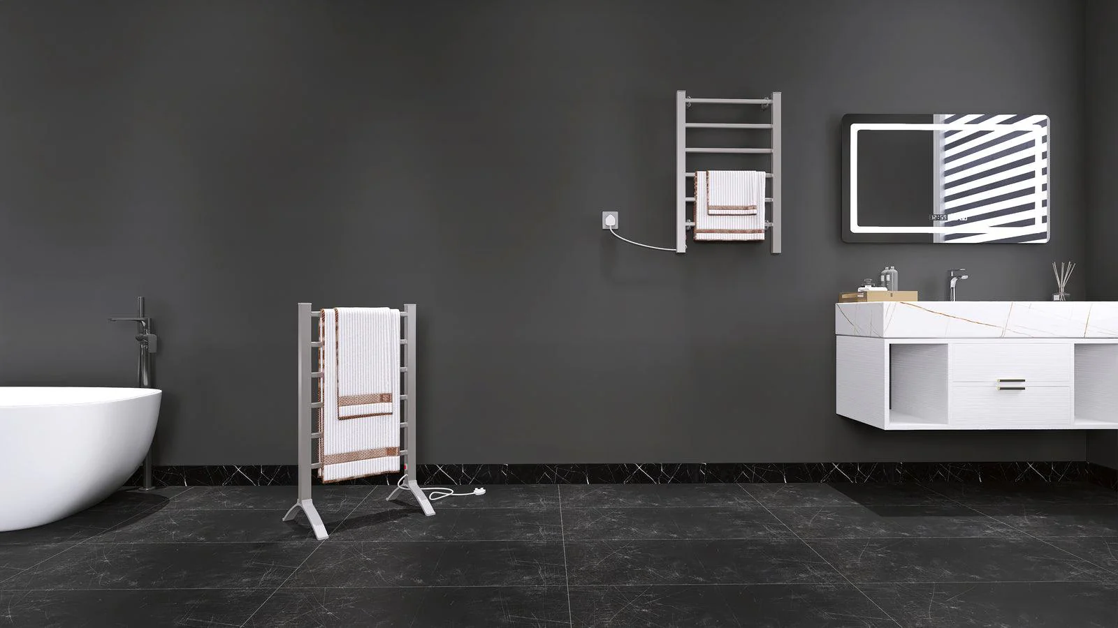 Kylin 2 In 1 Electric Towel Warmer EV-100 - Image 7
