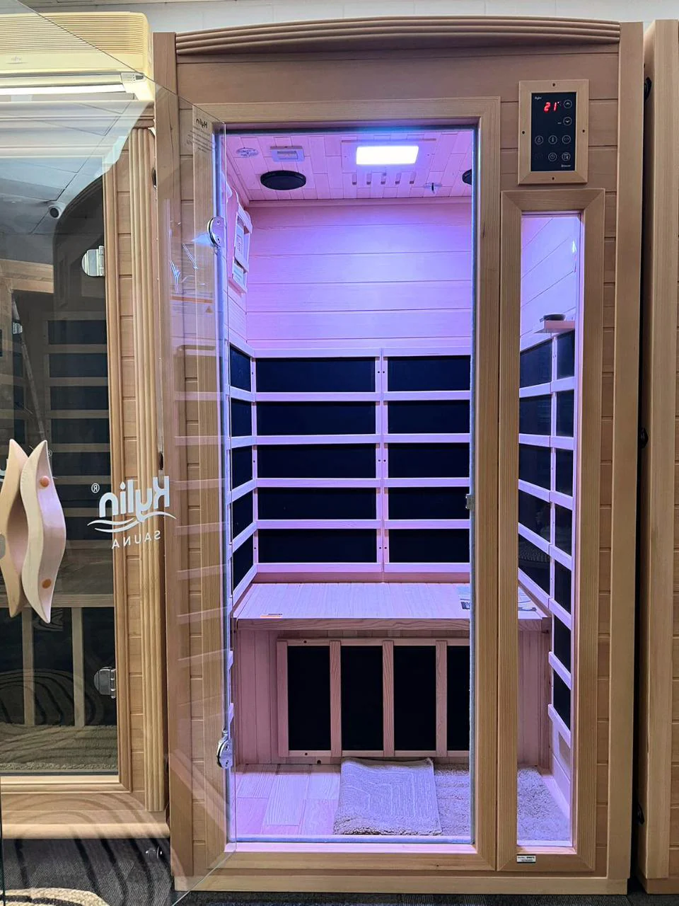 Kylin Low EMF Carbon Infrared Sauna 1 Person - K8106 - Image 4