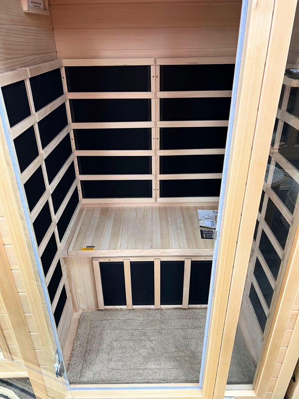 Kylin Low EMF Carbon Infrared Sauna 1 Person - K8106 - Image 5
