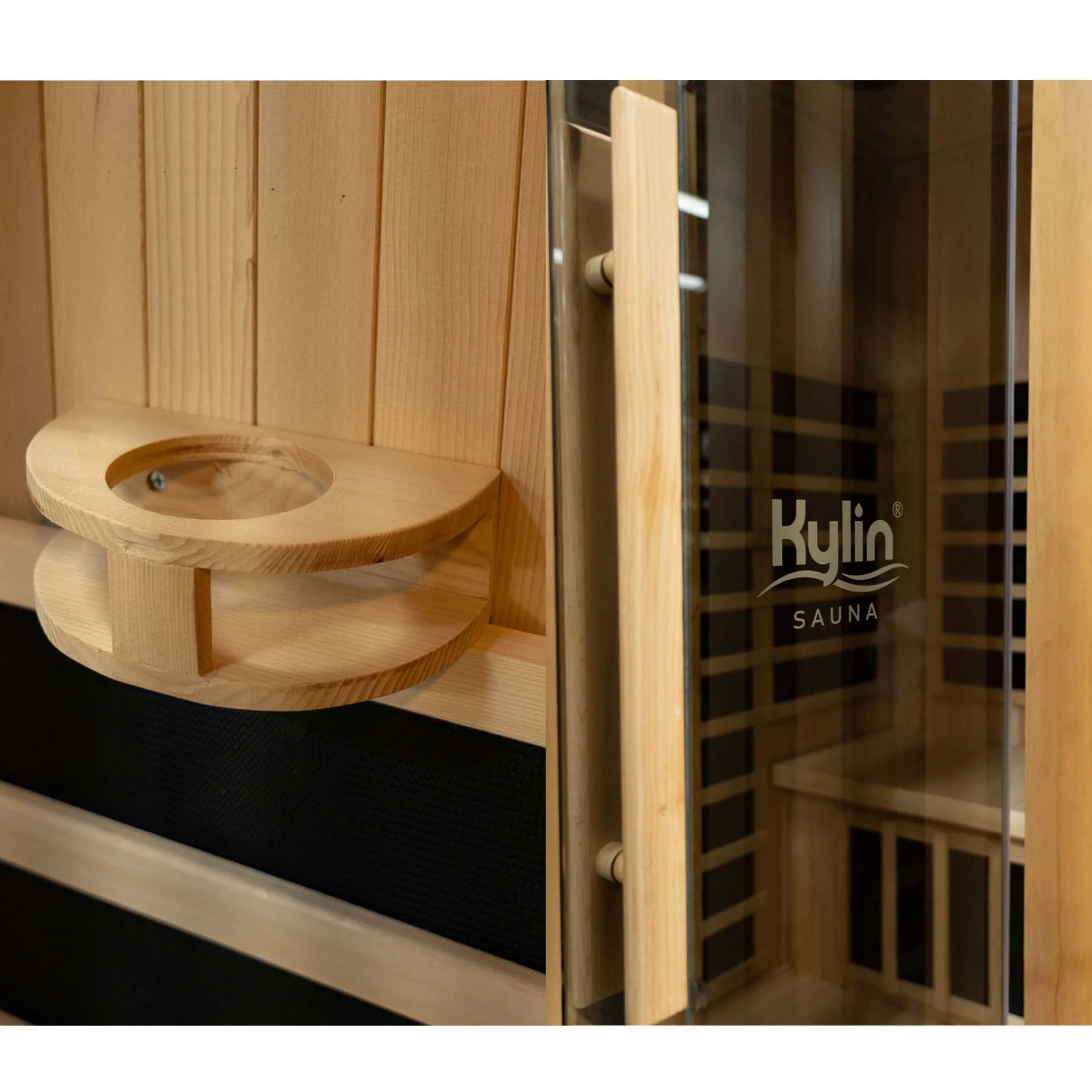Kylin Low EMF Carbon Infrared Sauna Room 3 Person QD-D3 - Image 10