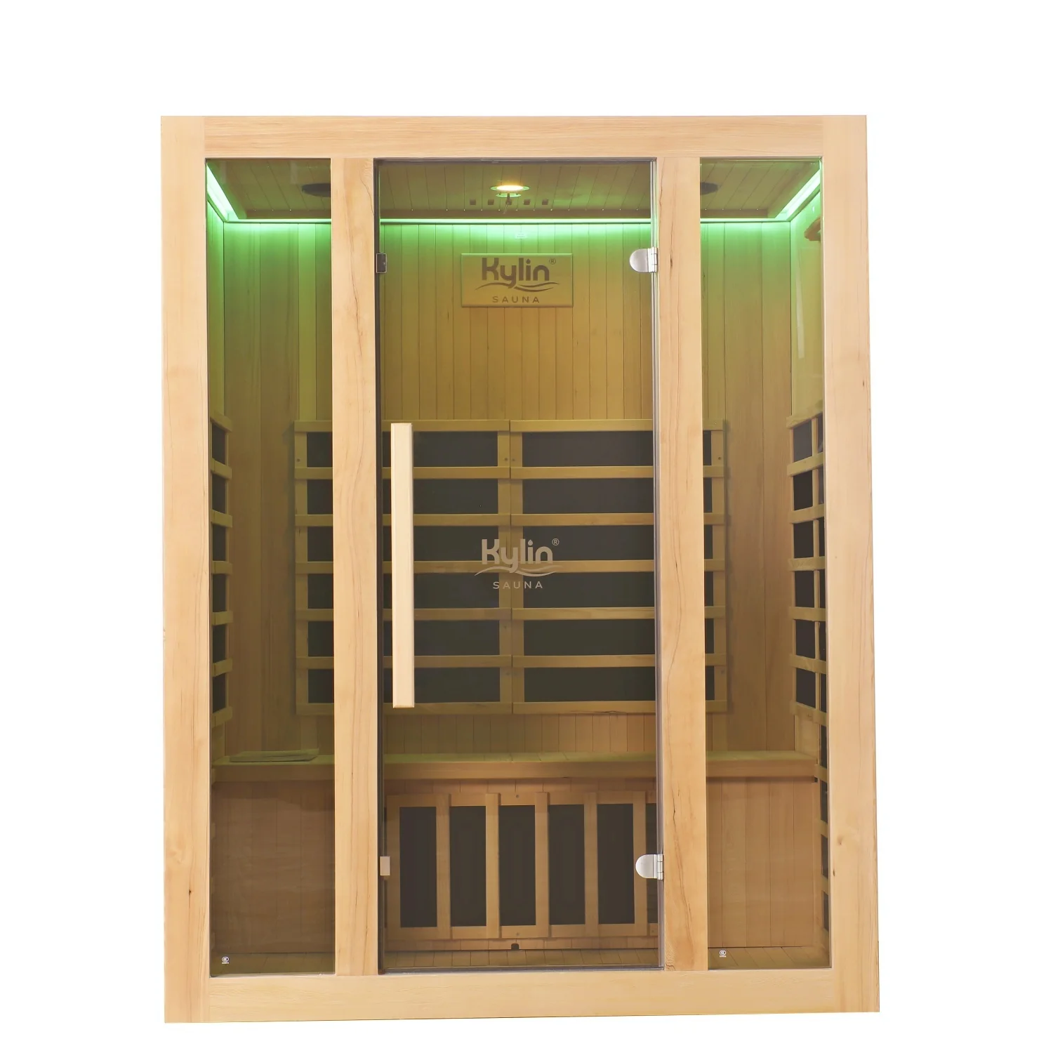 Kylin Low EMF Carbon Infrared Sauna Room 3 Person QD-D3 - Image 4