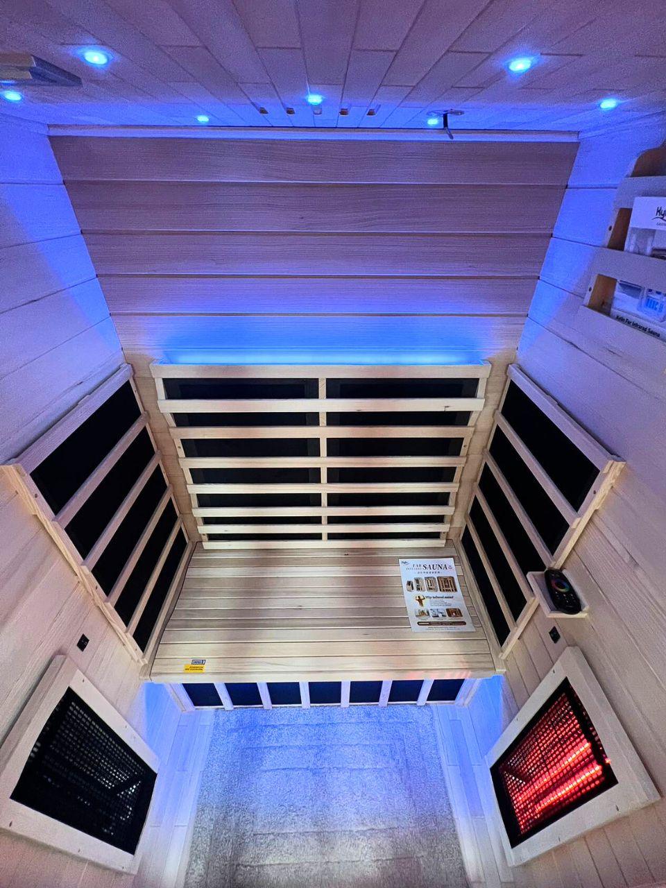 Kylin Full Spectrum Low EMF Carbon Far Infrared Sauna 2 people - K8205 FS - Image 4