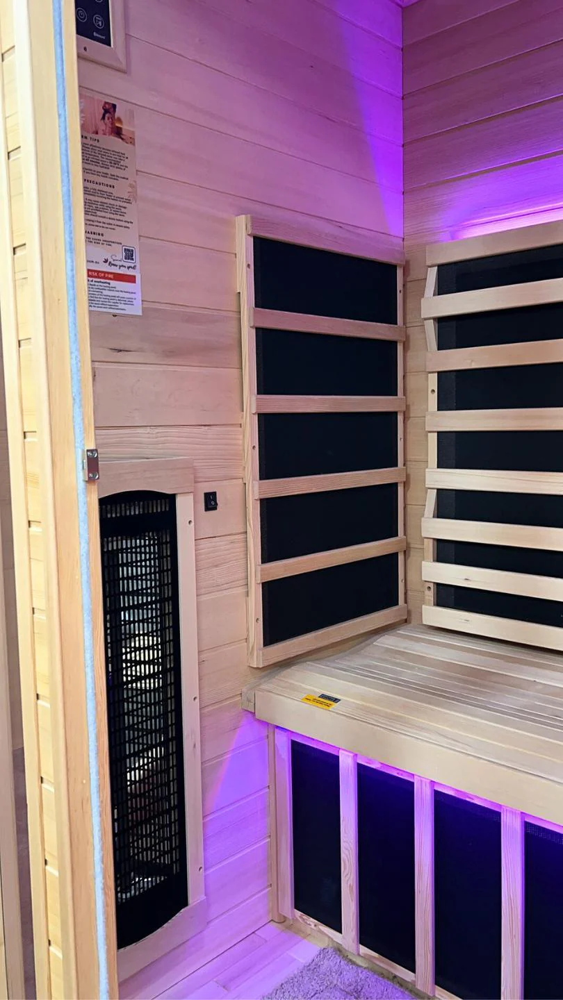 Kylin Full Spectrum Low EMF Carbon Infrared Sauna 1 Person - K8109 FS - Image 6