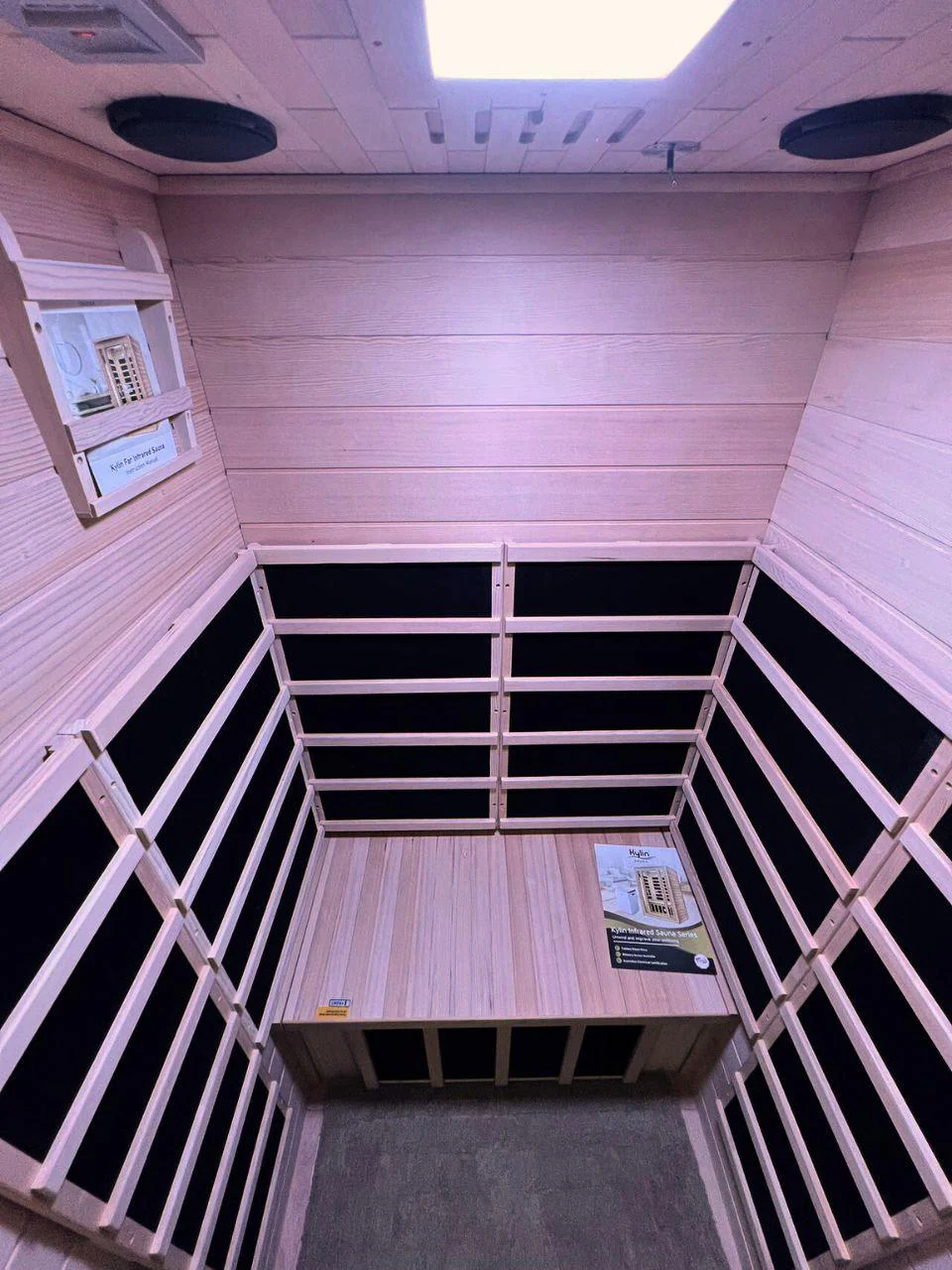 Kylin Ultra Low EMF Carbon Infrared Sauna 1 Person - K8107 Low EMF - Image 6
