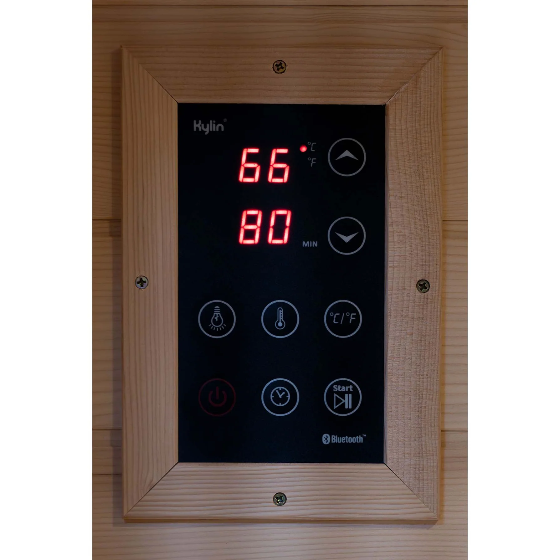 Kylin Low EMF Modern Carbon Far Infrared Sauna 2 person - K8201 - Image 10