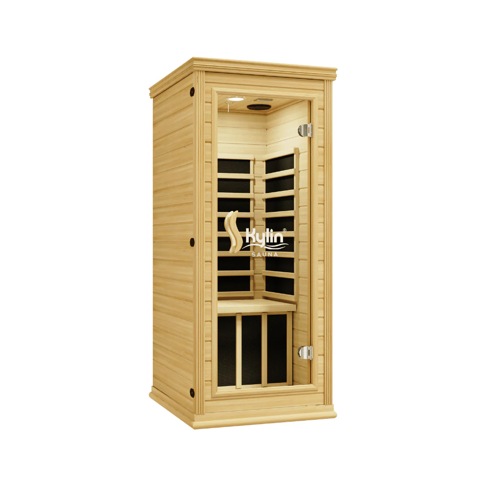 Kylin Portable Low EMF Carbon Fibre Heating Far Infrared Sauna 1 Person K8102 - Image 3