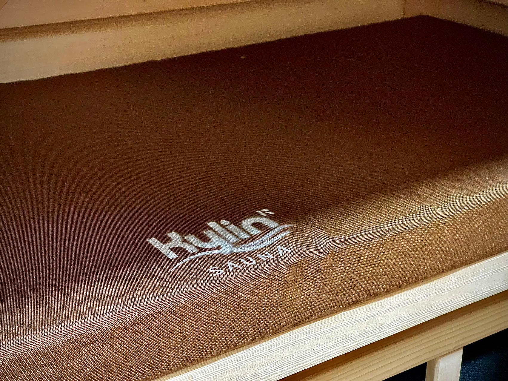 Kylin Sauna Seating Cushion Mat for 2 person sauna- 107*42*5 - Brown - Image 5
