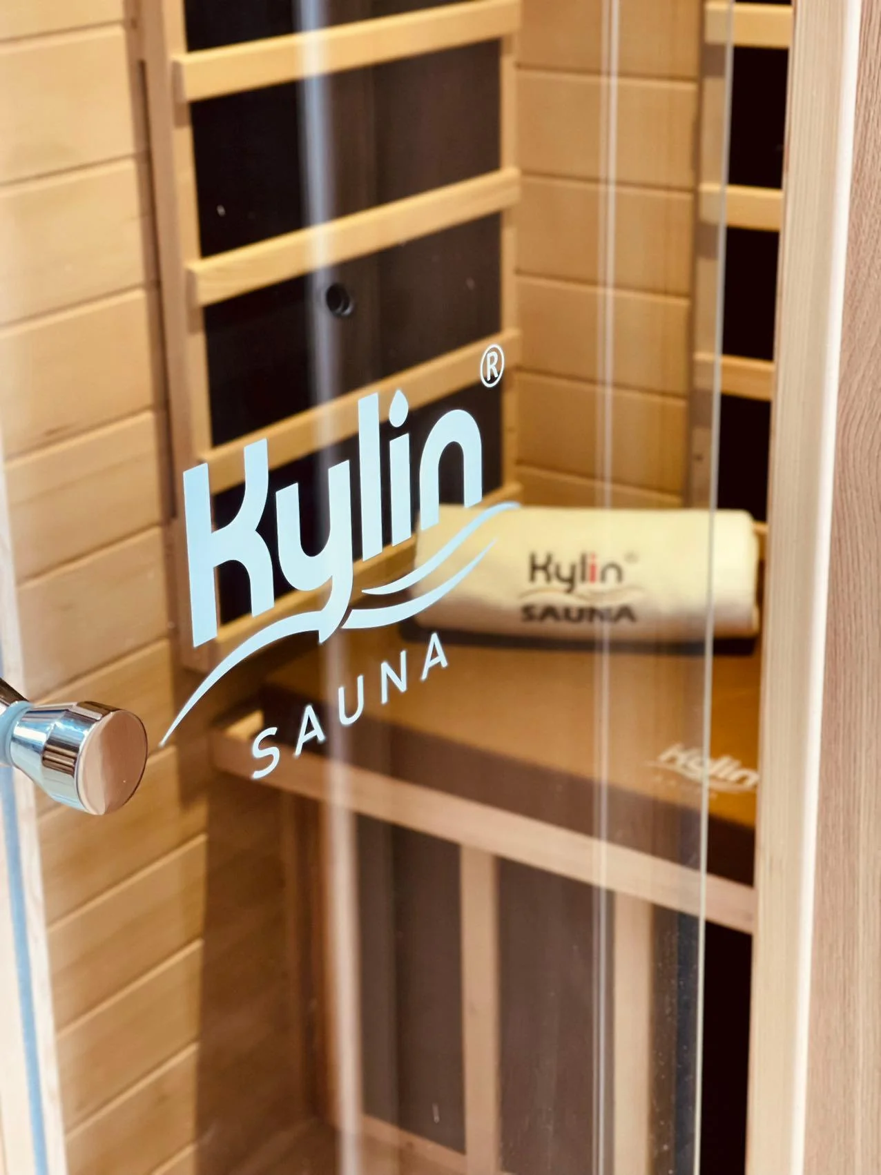 Kylin Sauna Seating Cushion Mat for 2 person sauna- 107*42*5 - Brown - Image 7