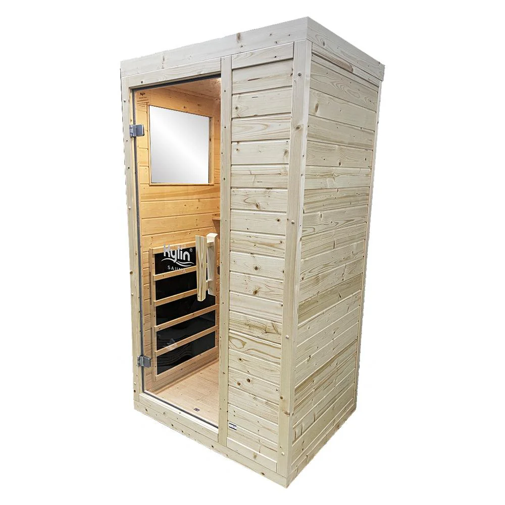 Kylin Nordic Spruce Carbon Infrared Sauna 1 Person KY-1E5 - Image 6