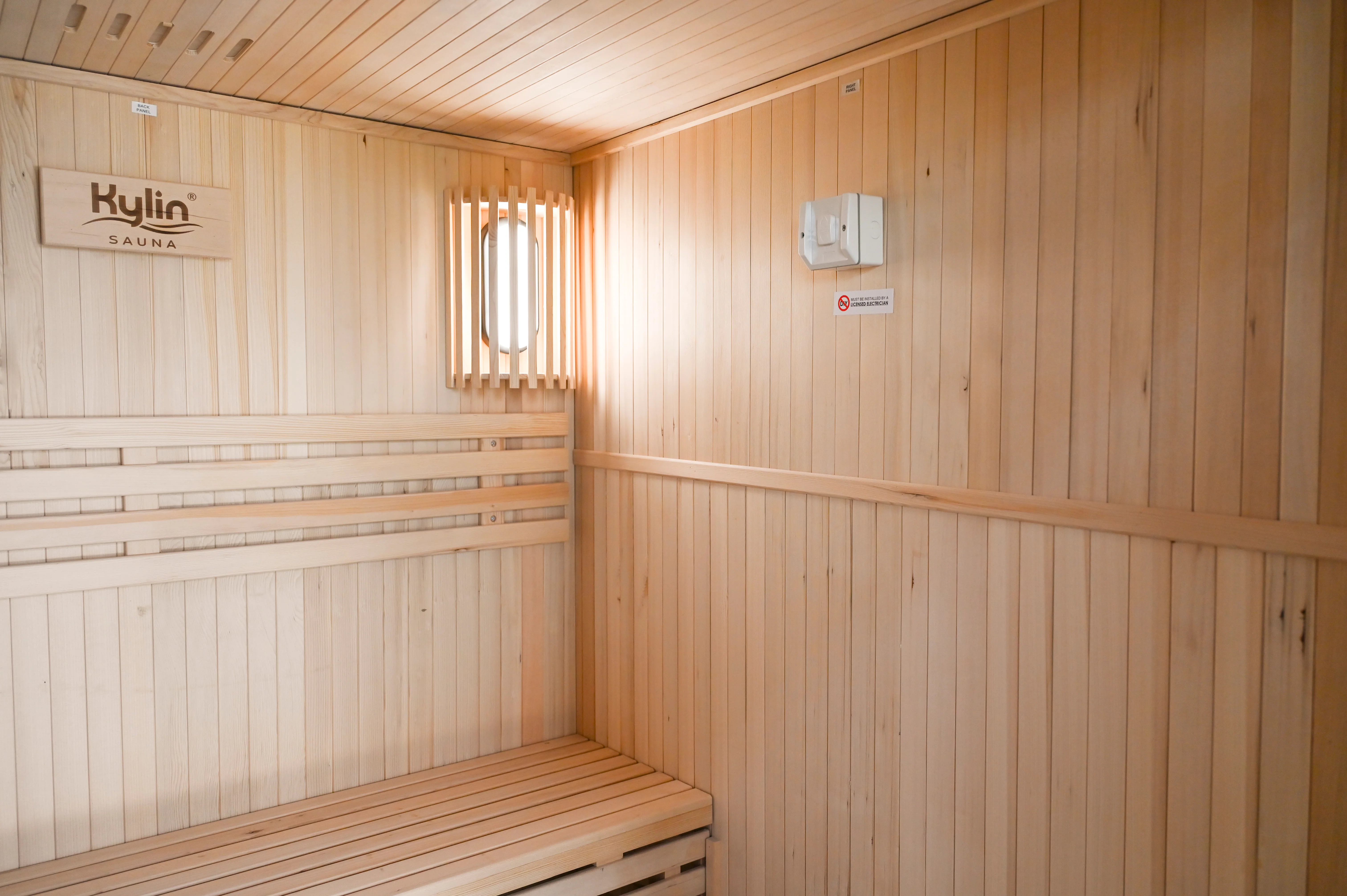 Kylin Traditional Steam Sauna Room 3 Person QD-EA3D - Image 11