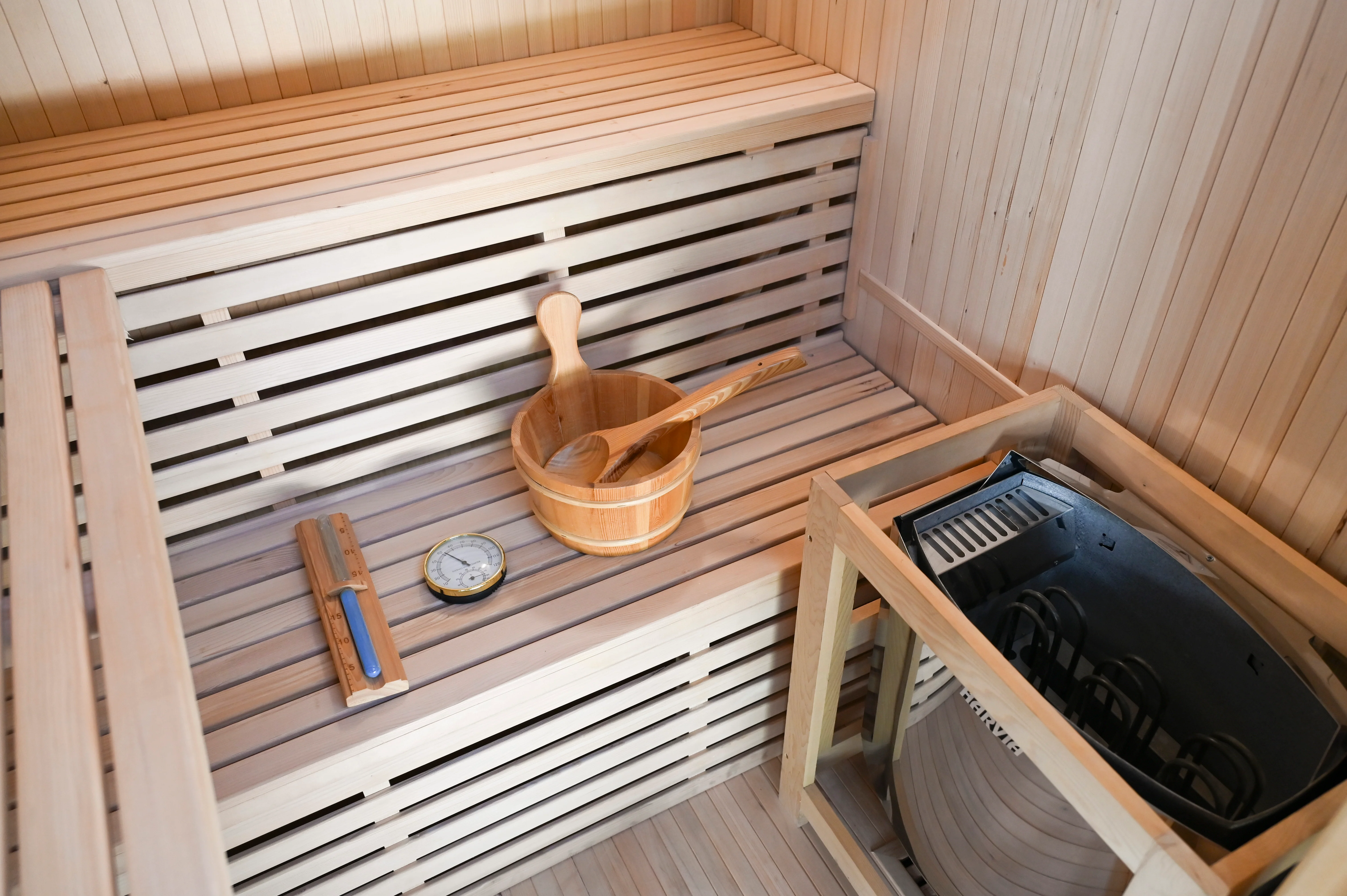 Kylin Traditional Steam Sauna Room 3 Person QD-EA3D - Image 5