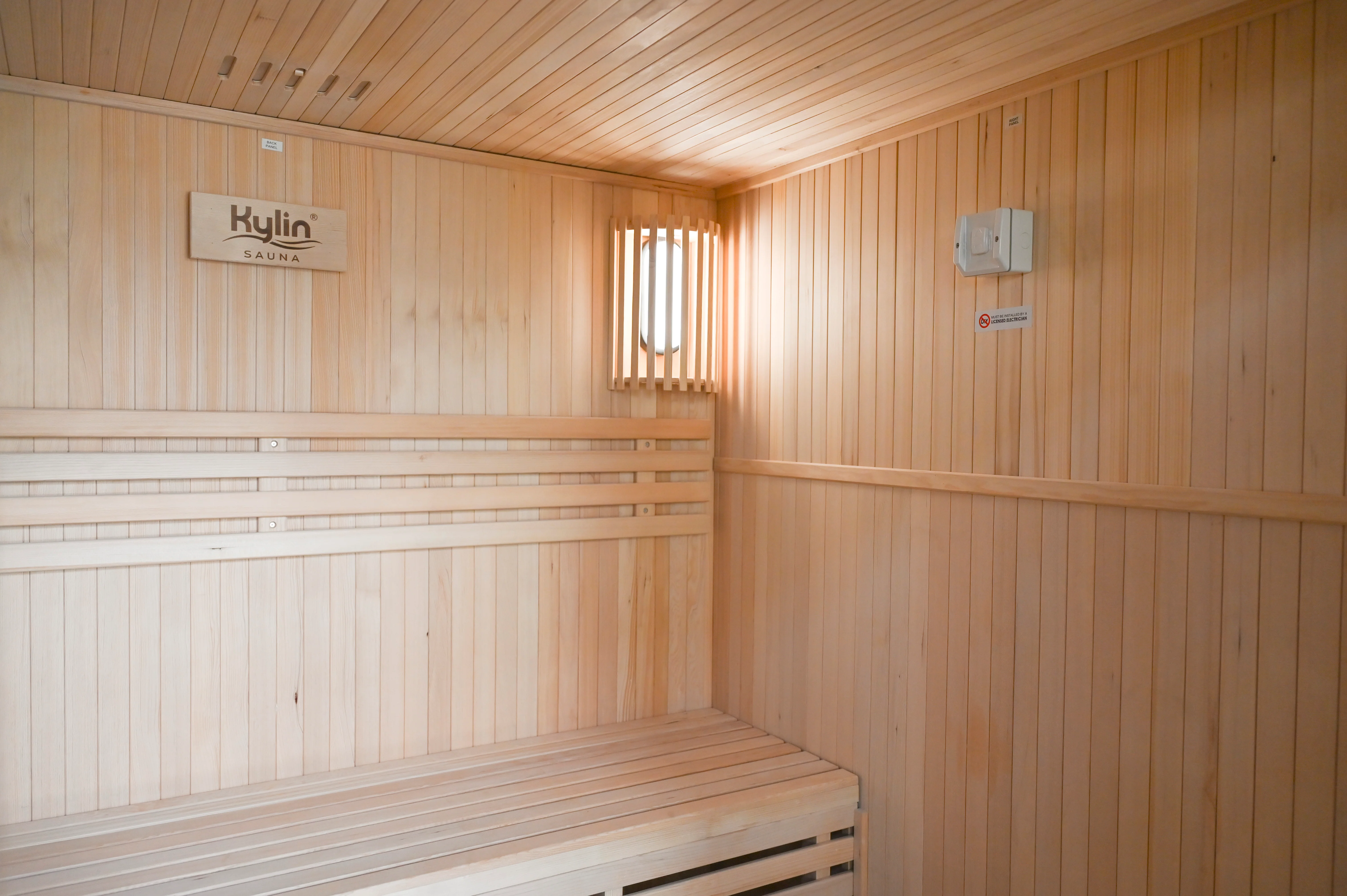 Kylin Traditional Steam Sauna Room 4 Person QD-EA4 - Image 11