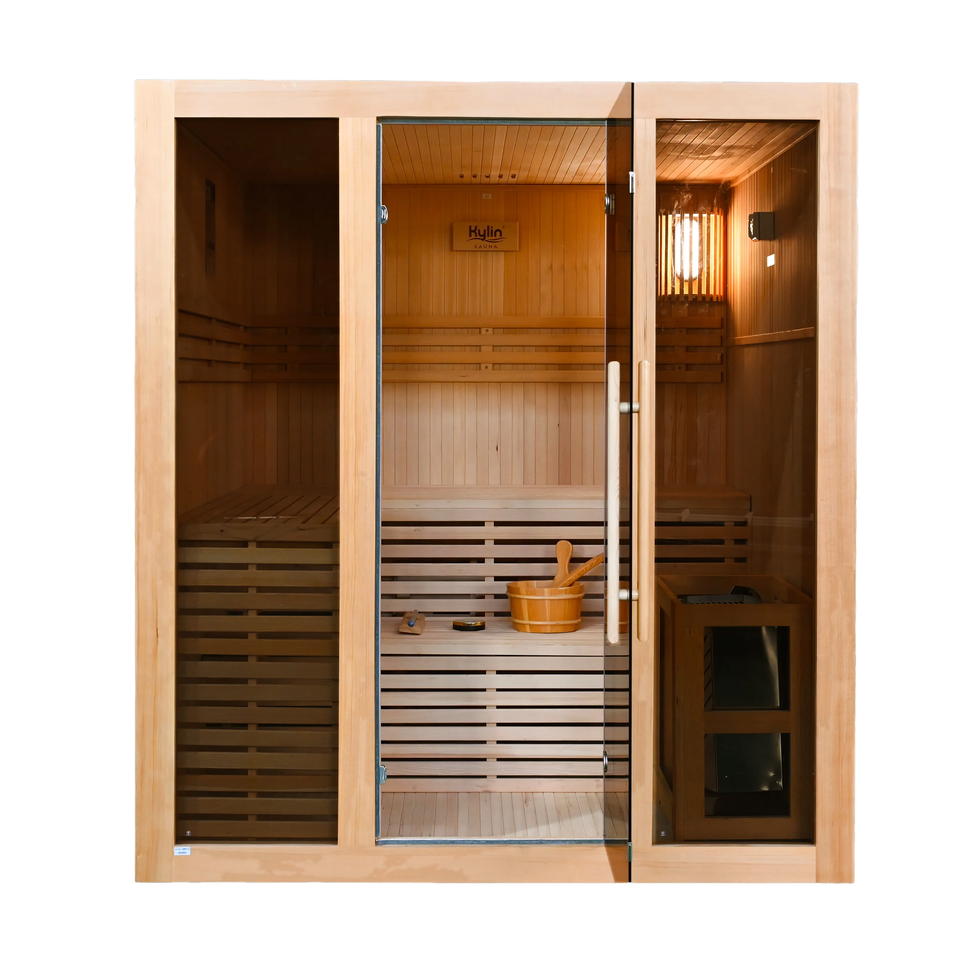 Kylin Traditional Steam Sauna Room 4 Person QD-EA4 - Image 4